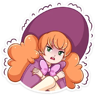 😰 emoji Лаванда от @TgSticker Telegram sticker 19 of 49