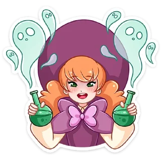 ☠ emoji Лаванда от @TgSticker Telegram sticker 11 of 49