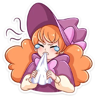 😢 emoji Лаванда от @TgSticker Telegram sticker 17 of 49