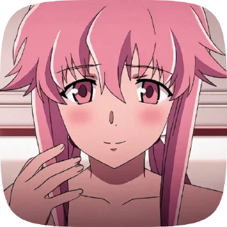 🔪 emoji Гасаи Юно @anime_stickerr Telegram sticker 4 of 50