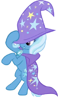 Sticker from Trixie | @MyLittlePony_bots