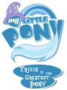 Sticker from Trixie Pony