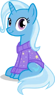 Sticker from Trixie | @MyLittlePony_bots