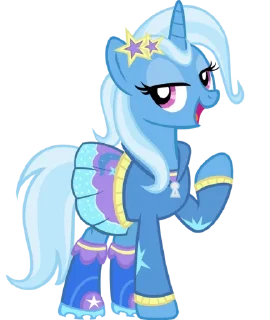 Sticker from Trixie | @MyLittlePony_bots