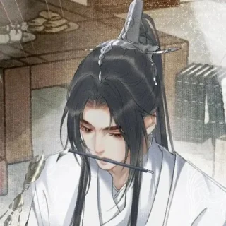 🥟 emoji ༉‧₊˚ 二哈和他的白猫师尊 :: @stcryptic Telegram sticker 18 of 70