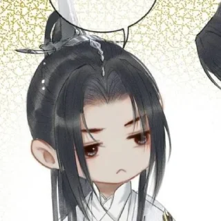 🥟 emoji ༉‧₊˚ 二哈和他的白猫师尊 :: @stcryptic Telegram sticker 21 of 70