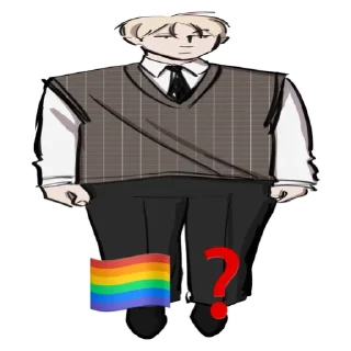 🏳️‍🌈 emoji Дай почитать Telegram sticker 9 of 15