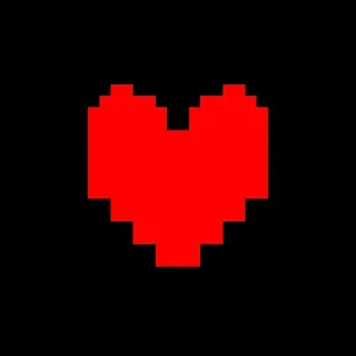 ❤️ emoji Андертейл by @mastergd0fficial Telegram sticker 2 of 35