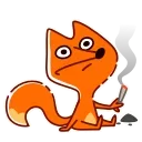 🚬 emoji High Fox Telegram sticker 13 of 24