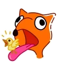 🤪 emoji High Fox Telegram sticker 17 of 24