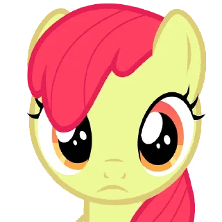 🙁 emoji Mares Looks At You | by @Ha1Gud Telegram sticker 10 of 63