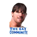 😍 emoji WWE Looks Telegram sticker 3 of 44
