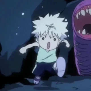 Sticker from killua