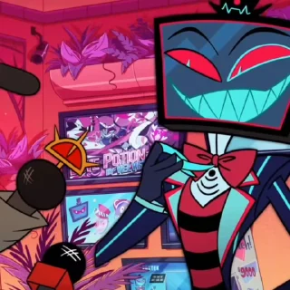 😱 emoji Vox•Hazbi Hotel @Hazhell00 ➡️ @Ctikerubot Telegram sticker 21 of 86