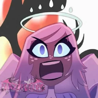 🫐 emoji Emily|Hazbin Hotel|@Hazhell00 ➡️ @Ctikerubot Telegram sticker 22 of 78