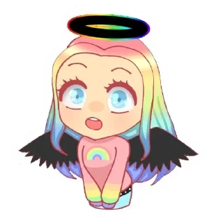 😍 emoji Улька и её моделька👻🦊 Telegram sticker 3 of 15