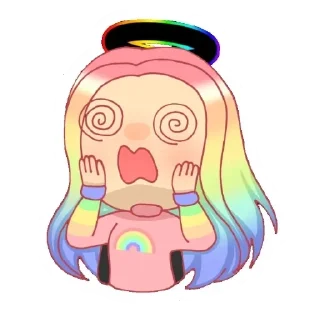 😵 emoji Улька и её моделька👻🦊 Telegram sticker 5 of 15