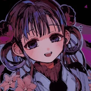 Sticker from Аой Акане💜 @toiletboundhanakokun_wc