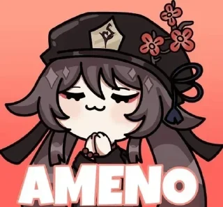🙏 emoji Больше стикеров 👉🏻 @genshinstickers1 Telegram sticker 14 of 40
