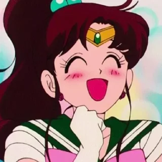 😄 emoji ☆ Сейлор Мун ☆ Telegram sticker 18 of 37