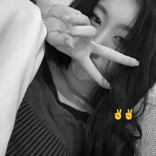 😏 emoji chaeryeong fr @CHAE9J Telegram sticker 12 of 35