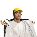 😎 emoji Eminem Telegram sticker 16 of 87