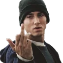 🖕 emoji Eminem Telegram sticker 4 of 87
