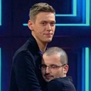 🤗 emoji импровизация ну или просто сборище геев ой Telegram sticker 6 of 45