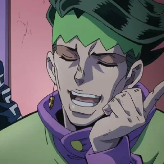 ✒️ emoji Rohan Kishibe Telegram sticker 20 of 119