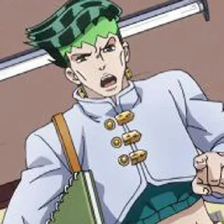✒️ emoji Rohan Kishibe Telegram sticker 9 of 119