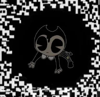 🌟 emoji ⚫ Bendy | @Earth138 ⚫ Telegram sticker 12 of 50