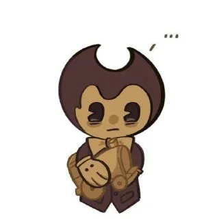 🌟 emoji ⚫ Bendy | @Earth138 ⚫ Telegram sticker 23 of 50