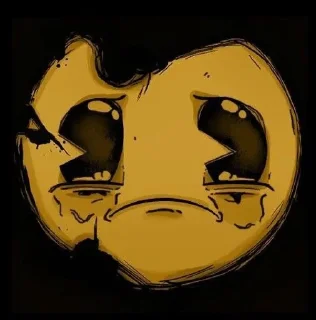 🌟 emoji ⚫ Bendy | @Earth138 ⚫ Telegram sticker 20 of 50