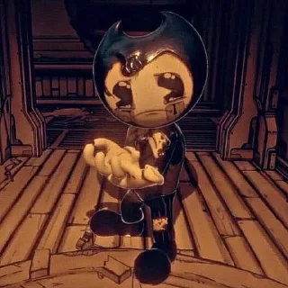 🌟 emoji ⚫ Bendy | @Earth138 ⚫ Telegram sticker 22 of 50