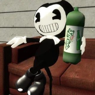 😁 emoji Bendy And the ink machine Telegram sticker 20 of 25