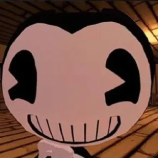 🌟 emoji ⚫ Bendy | @Earth138 ⚫ Telegram sticker 6 of 50