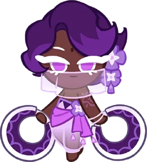 🔮 emoji 🔮  lilac cookie 🔪 Telegram sticker 6 of 17