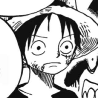 Sticker from Luffy