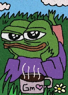 Sticker from GM, FRENS