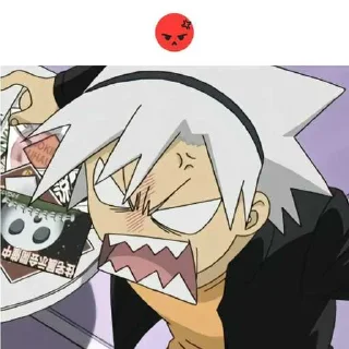 😡 emoji свалка бездаря :DDDdddd ➡️ @Ctikerubot Telegram sticker 10 of 16