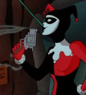 🤡 emoji Harley Quinn from @somewherechannel Telegram sticker 10 of 46