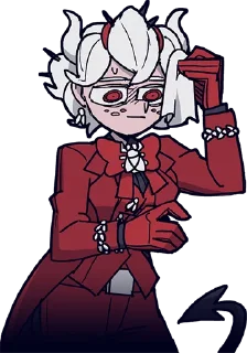 😓 emoji Helltaker Telegram sticker 7 of 85