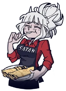 😋 emoji Helltaker Telegram sticker 17 of 50