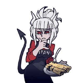 🤔 emoji Helltaker Telegram sticker 8 of 60