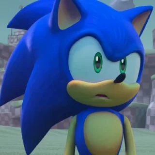 🤨 emoji Sonic prime (my username @Darkhote ) Telegram sticker 18 of 76