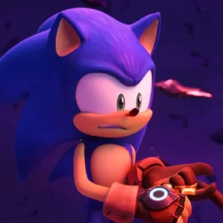 🧐 emoji Sonic prime (my username @Darkhote ) Telegram sticker 22 of 76