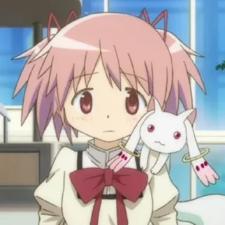 😕 emoji Madoka magica! :D Telegram sticker 4 of 90