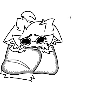 ☹️ emoji Кейт Telegram sticker 17 of 21