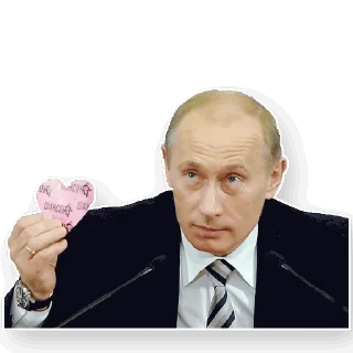 Sticker from Путин