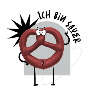 😈 emoji Die Brezel Telegram sticker 12 of 15